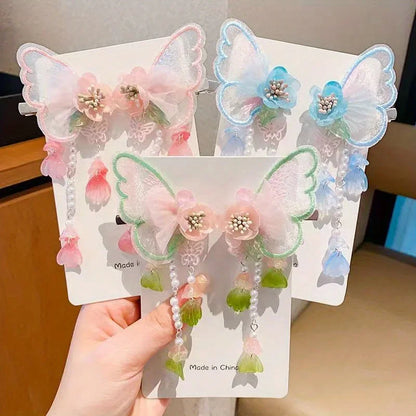 Pince à Cheveux Papillon Éthéré – Accessoire Cheveux Féminin et Tendance