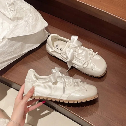 Ballerines printemps femmes, bout rond, sangle croisée, semelle souple, style élégant