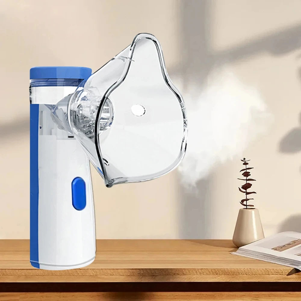 Nébuliseur médical silencieux portable à mailles, mini inhalateur enfant .