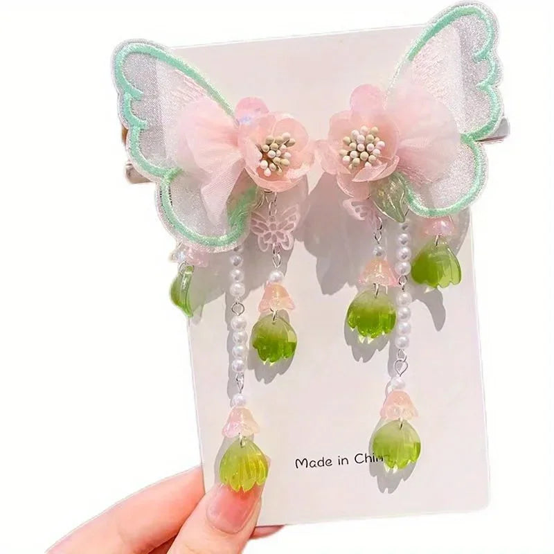 Pince à Cheveux Papillon Éthéré – Accessoire Cheveux Féminin et Tendance