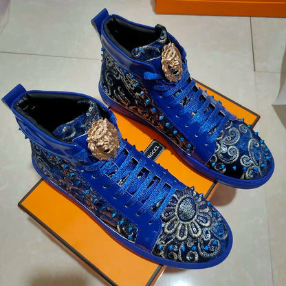 Bottines luxe homme printemps automne – Style brillant et tendance