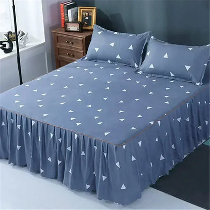 Ensemble de literie 3PCS à fleurs – Draps et housse douce, tailles King/Queen