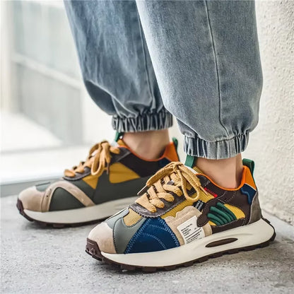 Baskets de course homme , mode, légères, maille, entrainement & extérieur .