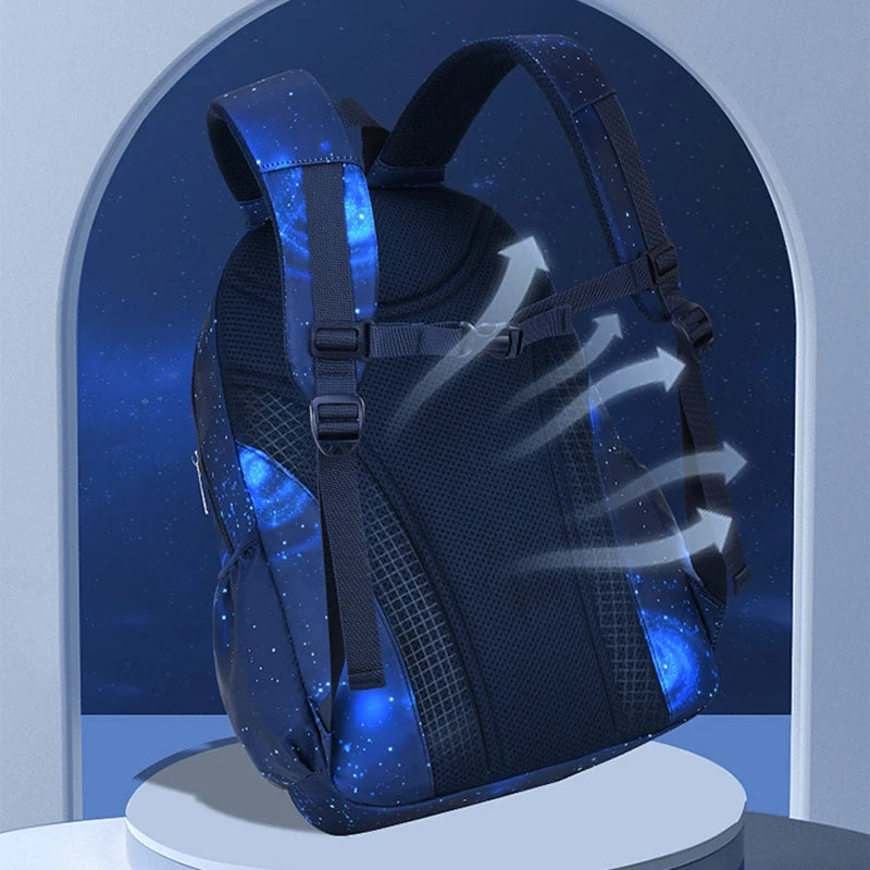 Sac à dos scolaire orthopédique – Imperméable, primaire, fille & garçon, cartable enfant.