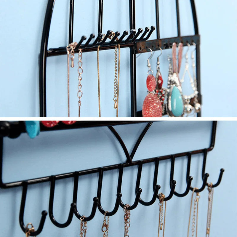 Présentoir bijoux métal T1 - boucles, colliers, bracelets