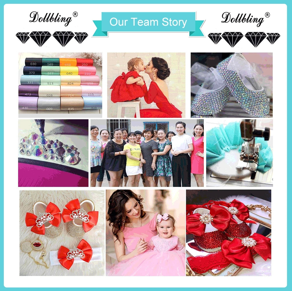 Chaussures Bébé Fille Brillantes, Cœur, Cadeau Naissance/Baptême .