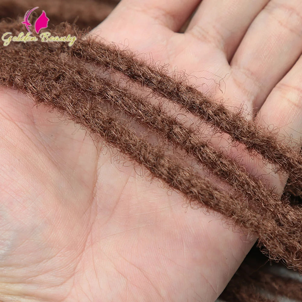 Extensions Dreadlocks Synthétiques 24” Double Extrémité, 10 Brins .