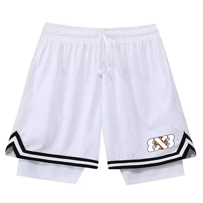 Short basket ample unisexe, style américain, cinq points, anti-lumière, été, sport .