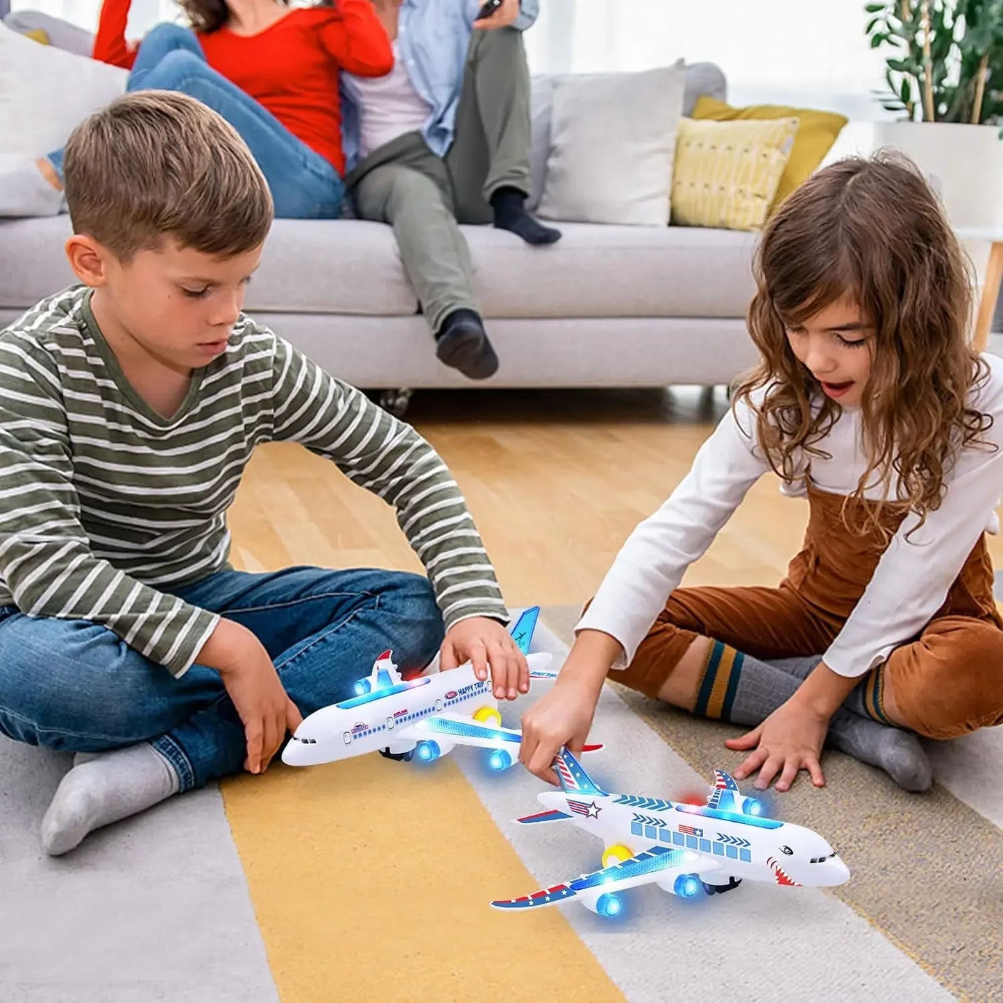 Jouet Avion Musical à Rotation Automatique – Cadeau ÉducatiF .