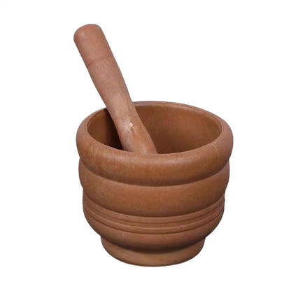 Ensemble mortier et pilon pour restaurant, broyeur ail et herbes, outil cuisine professionnel pour mélange d'épices, purée et poivre