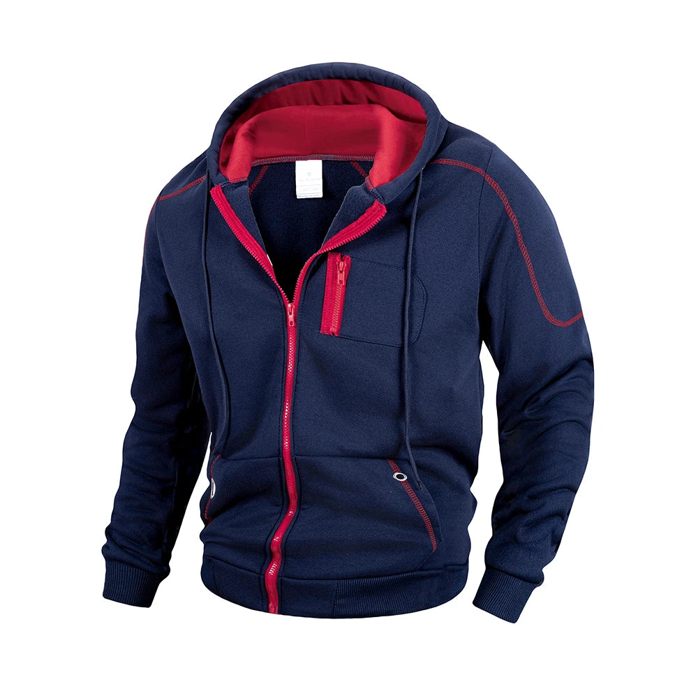 Veste Streetwear Homme Capuche Casual