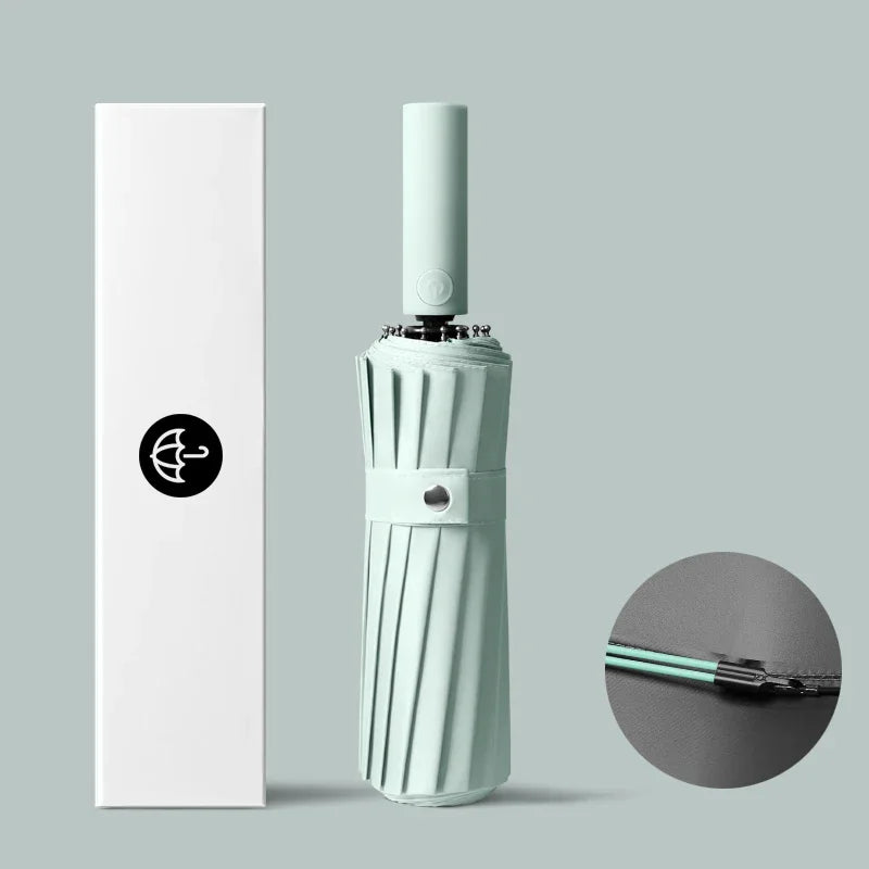 Parapluie Xiaomi Youpin double couche anti-vent, 16 côtes, protection UV, pluie et soleil