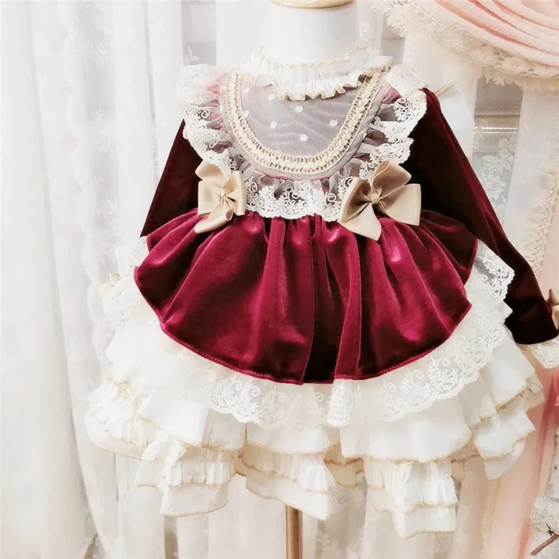 Robe de Soirée Princesse Bébé 0-8 Ans