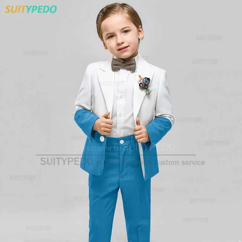 Ensemble deux pièces garçon﻿– veste pantalon, blazer activité, fête, mode chic