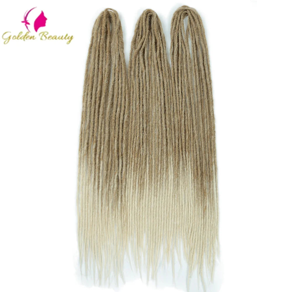 Extensions Dreadlocks Synthétiques 24” Double Extrémité, 10 Brins .