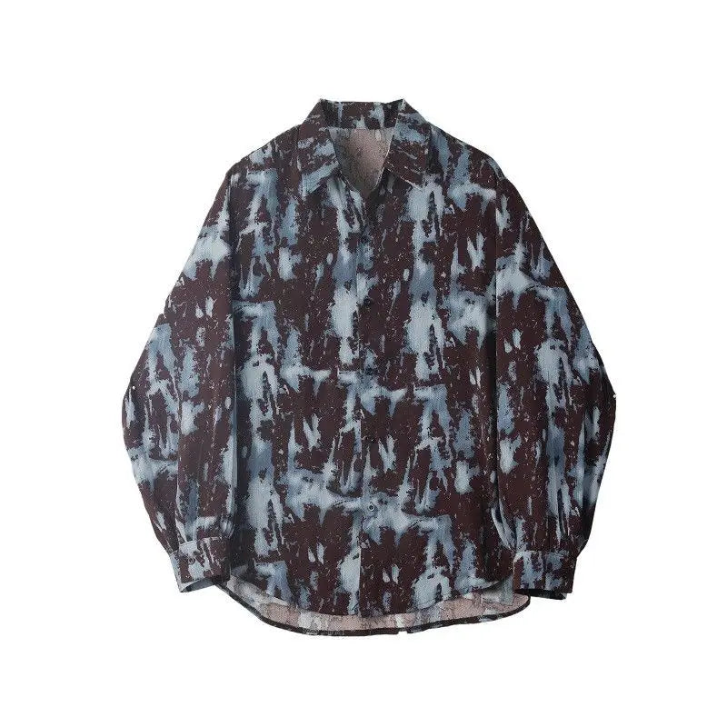 Vêtements homme style coréen à col rabattu