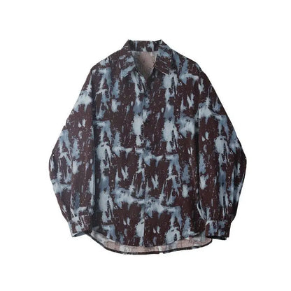 Vêtements homme style coréen à col rabattu