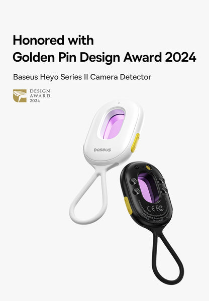 Détecteur de caméras cachées – intelligent, alarme sécurité, rechargeable