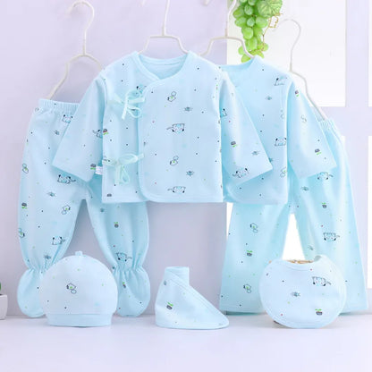 Ensemble bébé fille 18 pièces 100% coton, doux automne, cadeau sans boîte