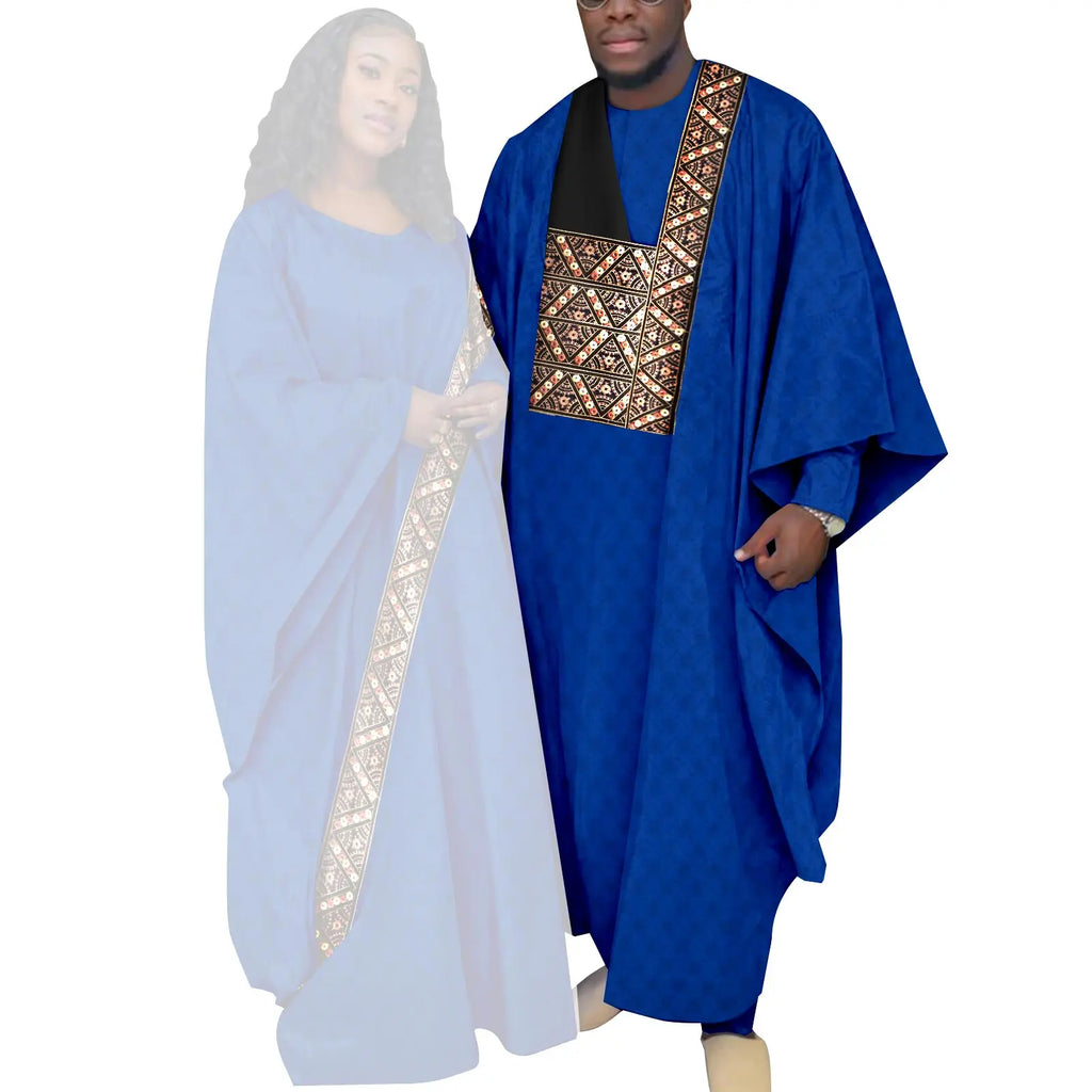 Vêtements couple africain – Tenues mariage ethniques, Abaya femme, Dashiki homme, style traditionnel
