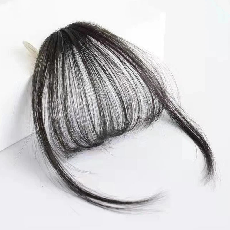 Extensions cheveux synthétiques clips - Frange vaporeuse
