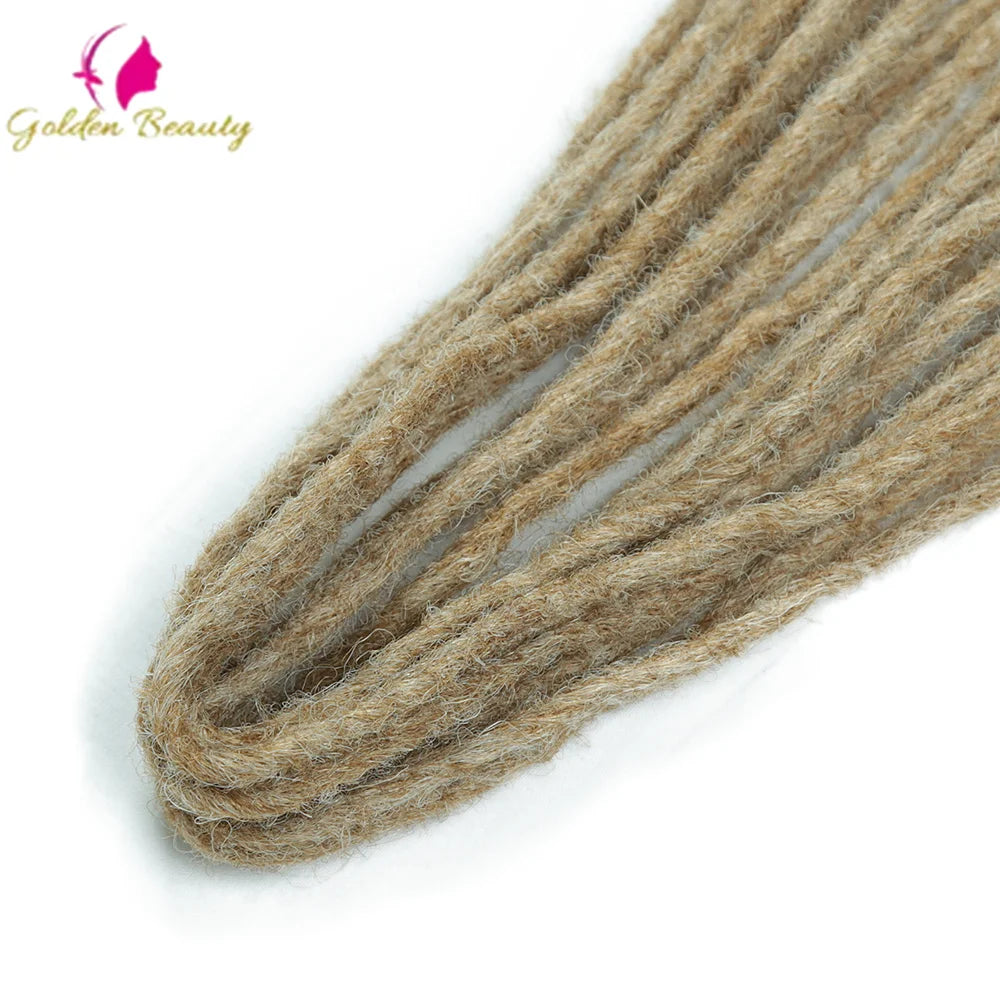 Extensions Dreadlocks Synthétiques 24” Double Extrémité, 10 Brins .