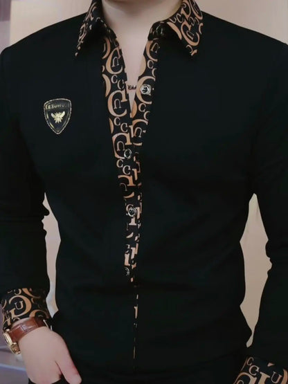 Chemise Affaires Homme Légère – Tendance Jeune, Revers Élégant .