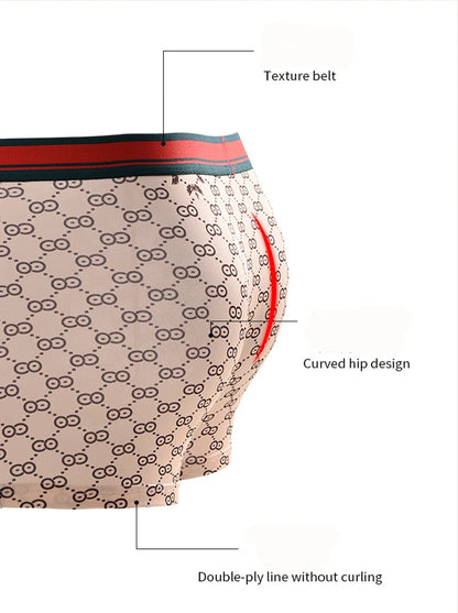 lot boxers homme sexy imprimés grande taille respirants 8 pieces .