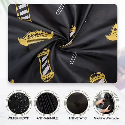 Capes coupe cheveux antistatiques, imperméables