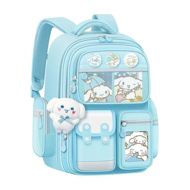 Cartable kawaii Kuromi Ma Mélodie Cannelle – Enfant, grande capacité, léger, fournitures scolaires .