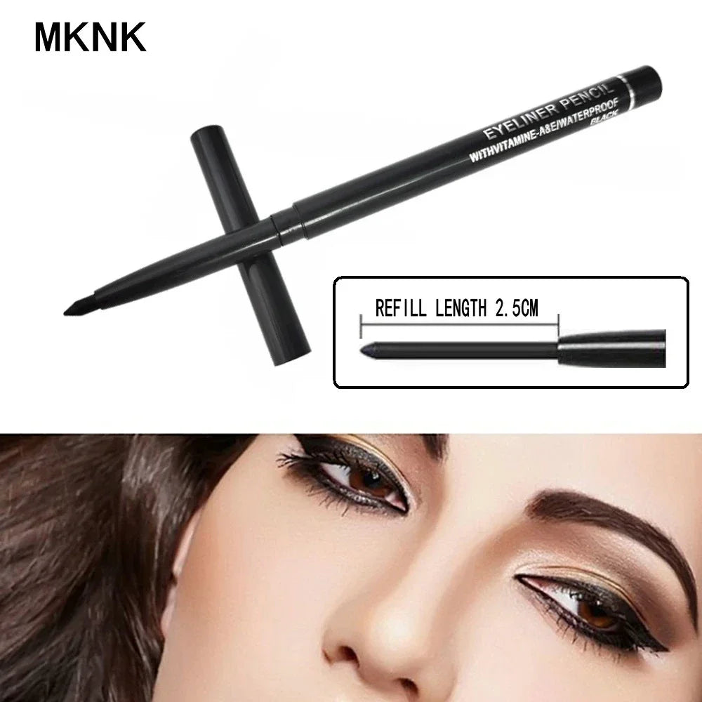 Eyeliner Noir Imperméable – Pack 3 Pièces