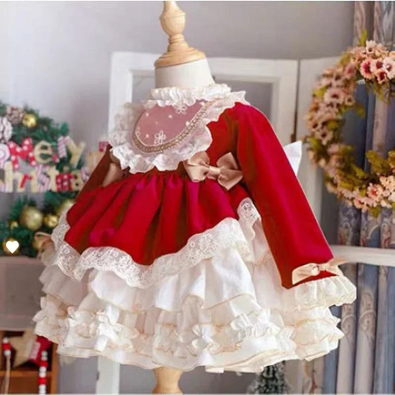 Robe de Soirée Princesse Bébé 0-8 Ans