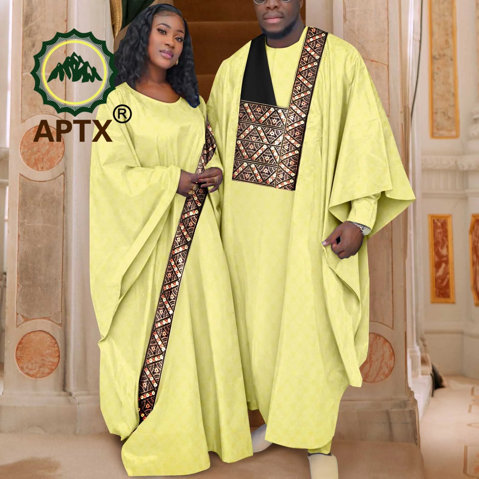 Vêtements couple africain – Tenues mariage ethniques, Abaya femme, Dashiki homme, style traditionnel
