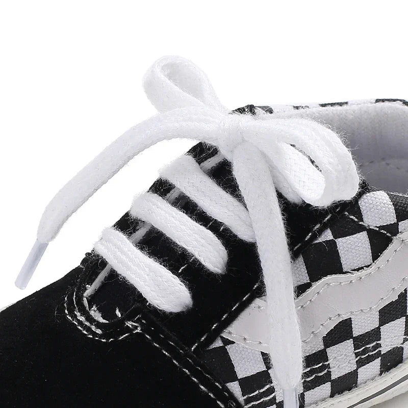 Chaussures bébé en toile – premiers pas, garçon/fille, décontractées