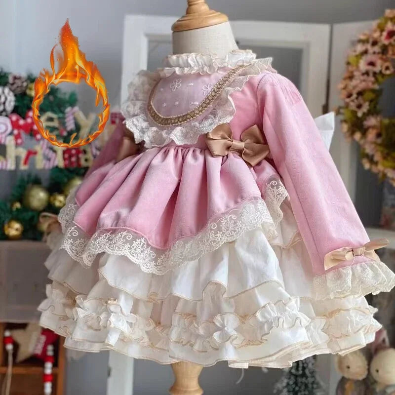 Robe de Soirée Princesse Bébé 0-8 Ans