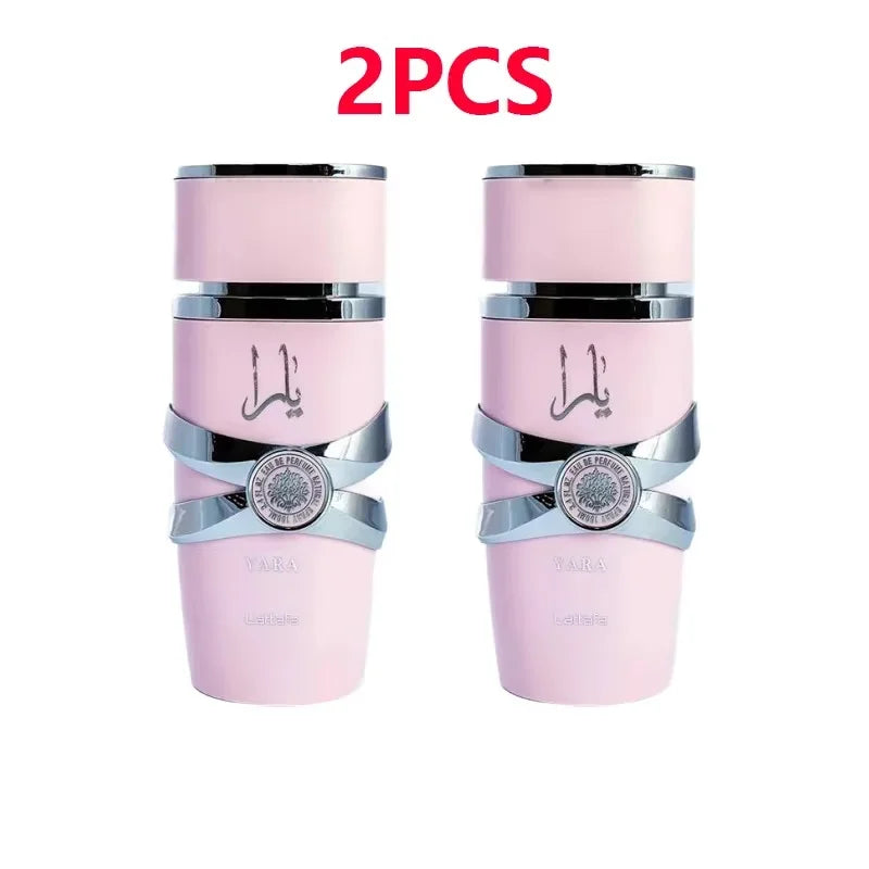 Parfum femme arabe fruité floral 100 ml – longue durée, luxe, rose frais .