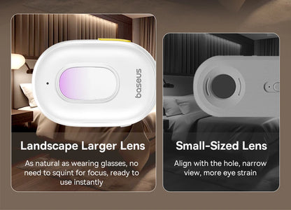 Détecteur de caméras cachées – intelligent, alarme sécurité, rechargeable