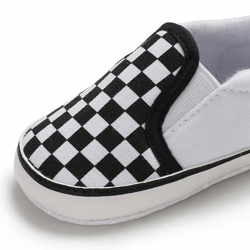 Chaussures bébé en toile – premiers pas, garçon/fille, décontractées