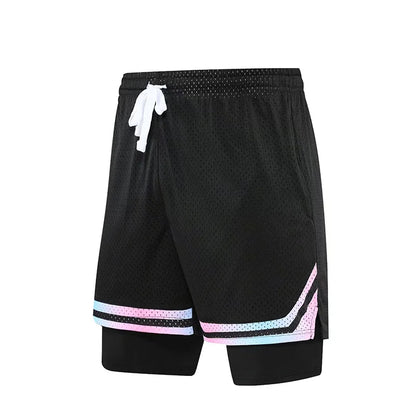 Short basket ample unisexe, style américain, cinq points, anti-lumière, été, sport .