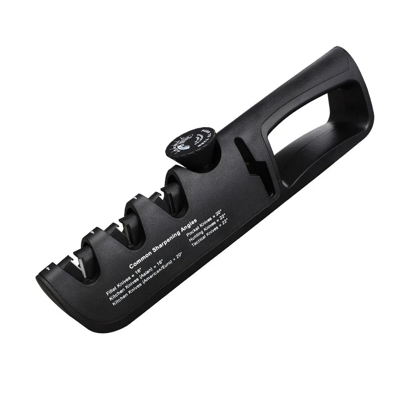 Affûteur de couteaux professionnel 4 en 1, Angle réglable, meuleuse de couteaux de cuisine, ciseaux, pierre à aiguiser, outils pour la maison, nouvelle mise à niveau
