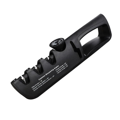 Affûteur de couteaux professionnel 4 en 1, Angle réglable, meuleuse de couteaux de cuisine, ciseaux, pierre à aiguiser, outils pour la maison, nouvelle mise à niveau