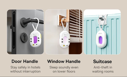 Détecteur de caméras cachées – intelligent, alarme sécurité, rechargeable