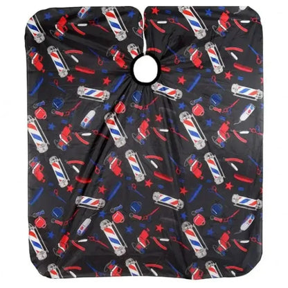 Cape coupe cheveux salon pro, polyester imperméable