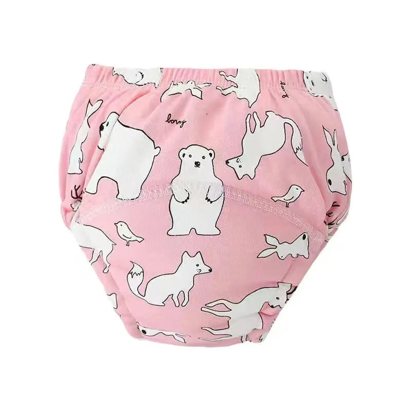 Couches lavables bébé Elinfant 6 canapés – 2 tailles réutilisables écologiques – Culottes d'entraînement absorbantes – Pour natation et nouveau-nés – Flûte heureuse