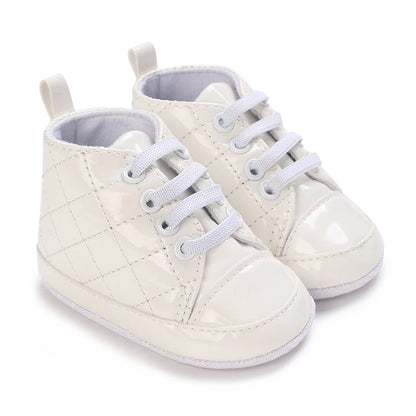 Chaussures cuir bébé montantes, loisir et premier pas