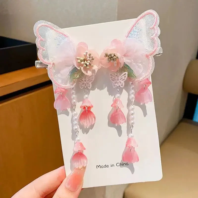 Pince à Cheveux Papillon Éthéré – Accessoire Cheveux Féminin et Tendance