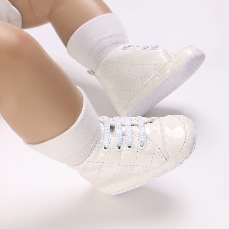 Chaussures cuir bébé montantes, loisir et premier pas