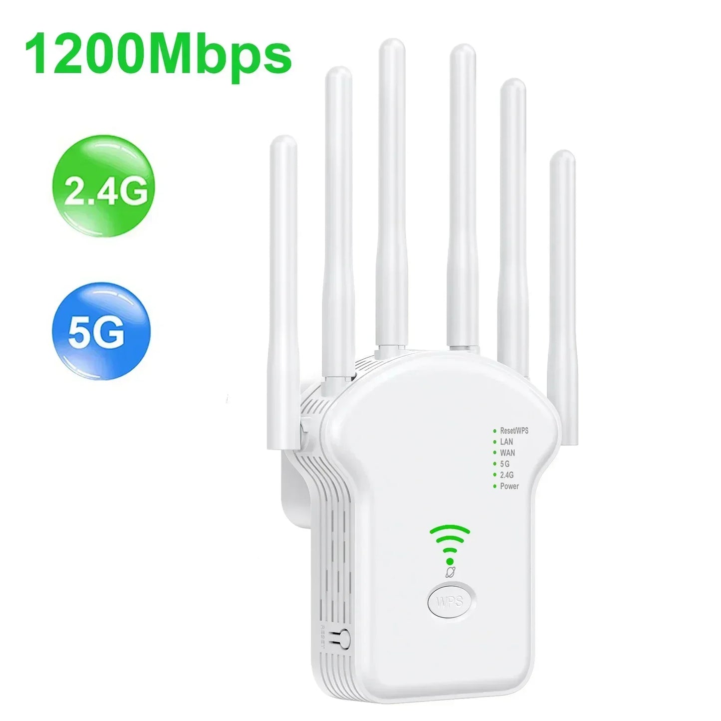 Répéteur WiFi double bande AC1200 5G haute puissance