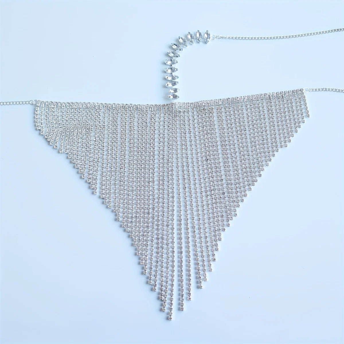 Masque facial complet strass – Noir luxueux, bijoux scintillants, pompon, fête, danse, bal masqué