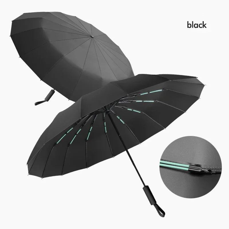Parapluie Xiaomi Youpin double couche anti-vent, 16 côtes, protection UV, pluie et soleil